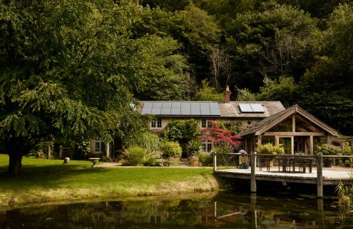 A restored Welsh longhouse hits the market in Shropshire