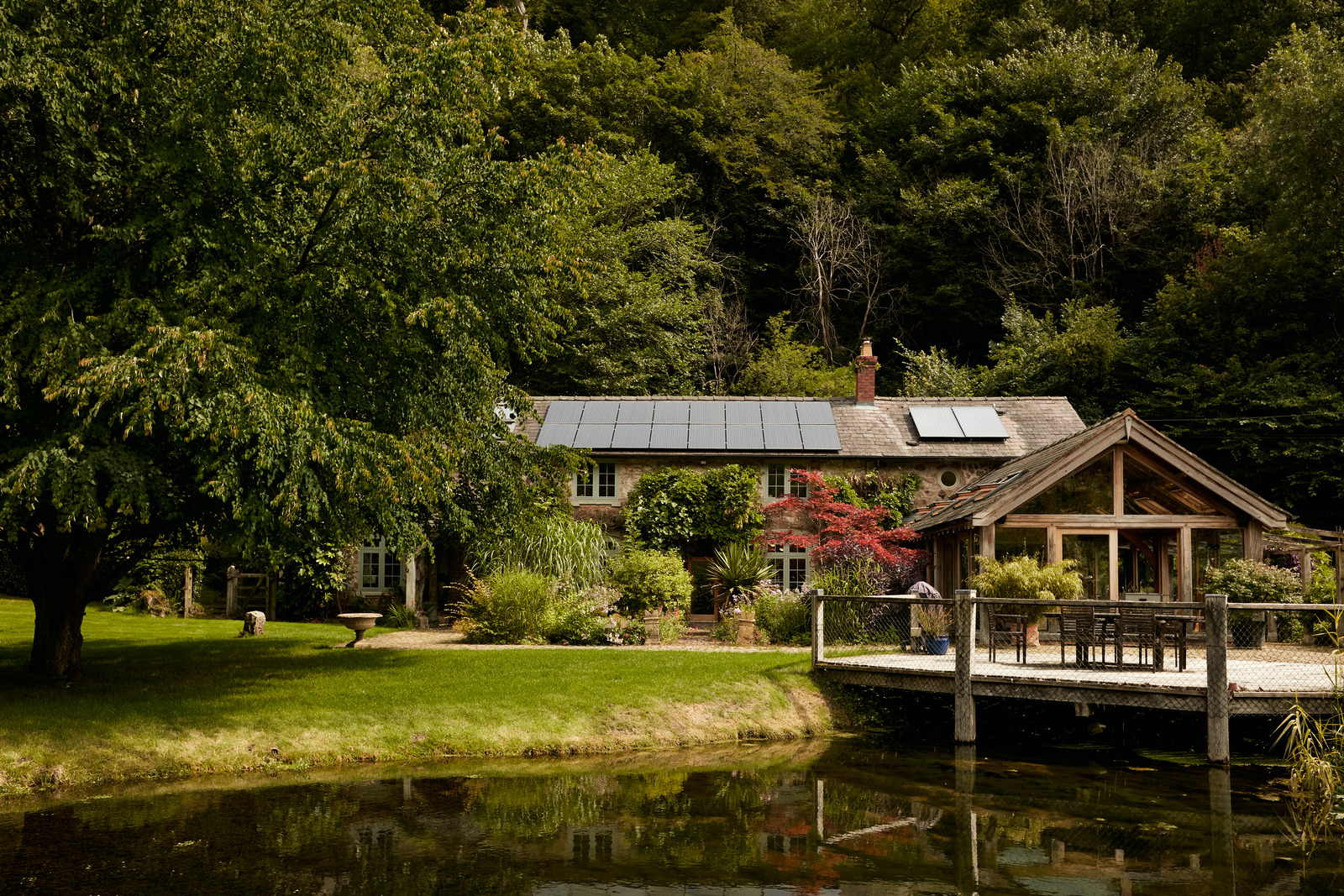 A restored Welsh longhouse hits the market in Shropshire