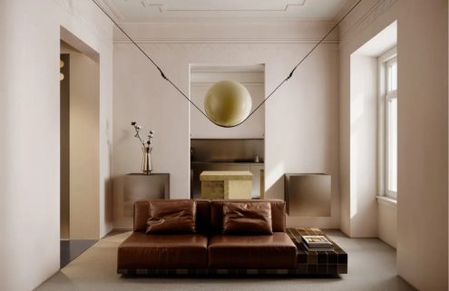 Devoted minimalists designed this sculptural Lisbon apartment