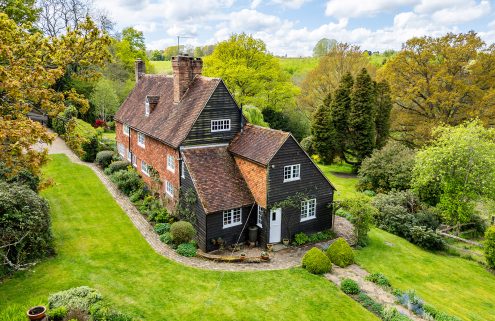 Live with a foot in the past at this Grade II–listed farmhouse