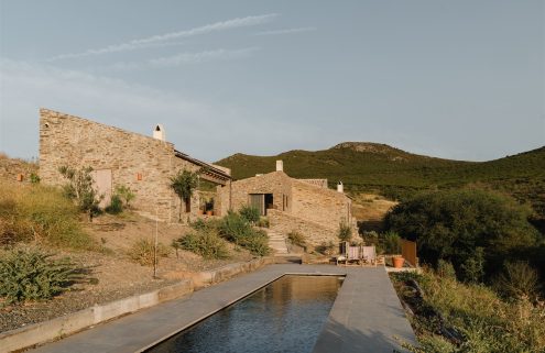 The views are brilliant even inside this renovated ‘masia’