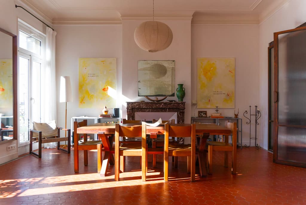 Art Nouveau bones and contemporary craft shape this Marseille home