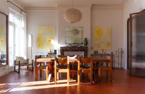 Art Nouveau bones and contemporary craft shape this Marseille home
