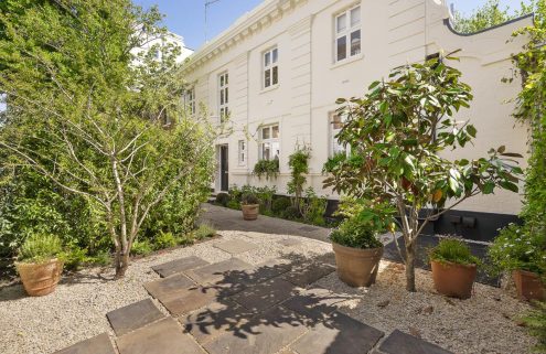 Hyde Park is on the doorstep of this London townhouse