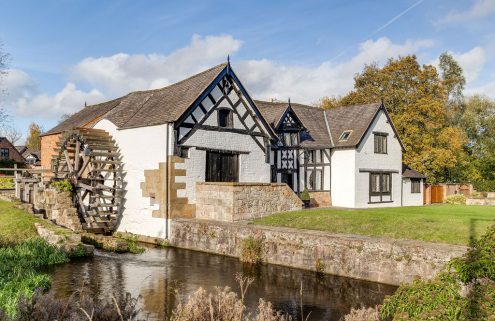 Still turning, this Welsh watermill offers 3,000 square feet of living space