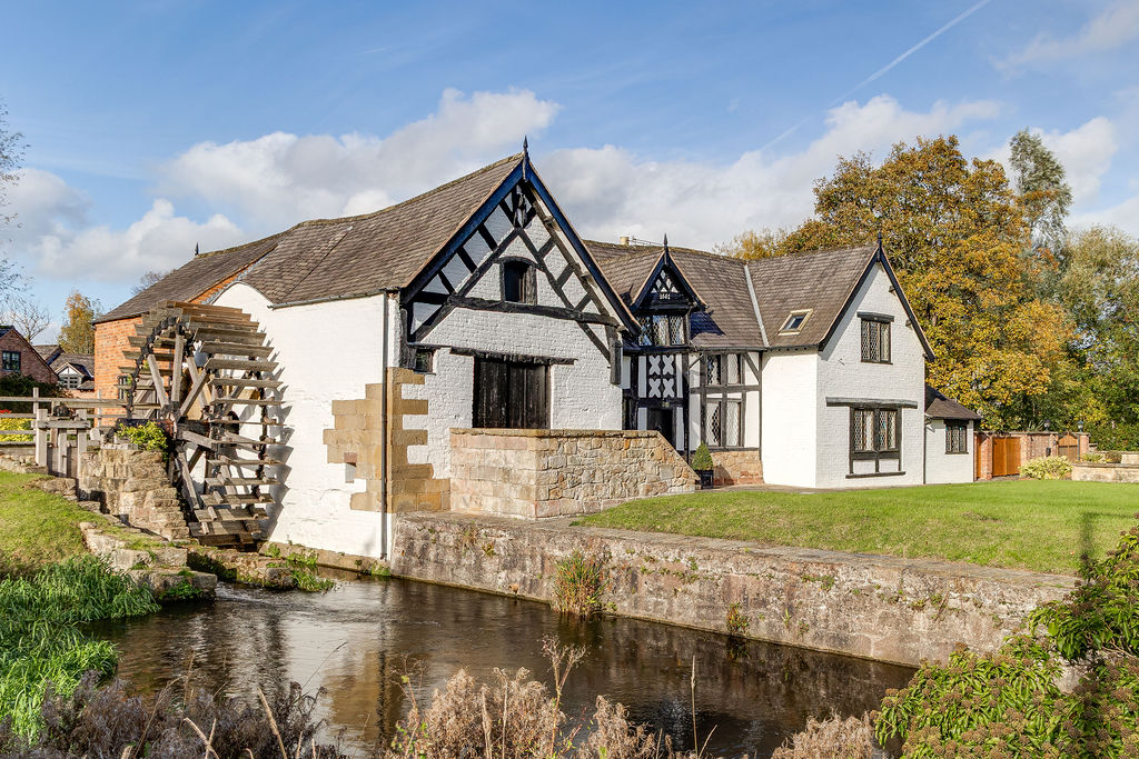 Still turning, this Welsh watermill offers 3,000 square feet of living space