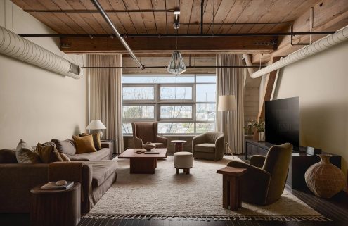 Industrial living is large at this LA Arts District loft