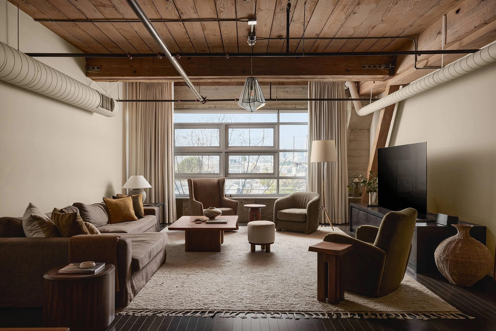 Industrial living is large at this LA Arts District loft