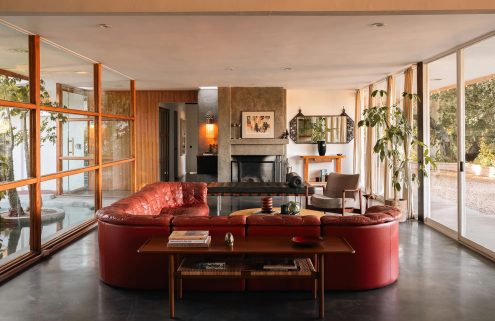 Own this glassy Hollywood home designed by a Neutra protégé