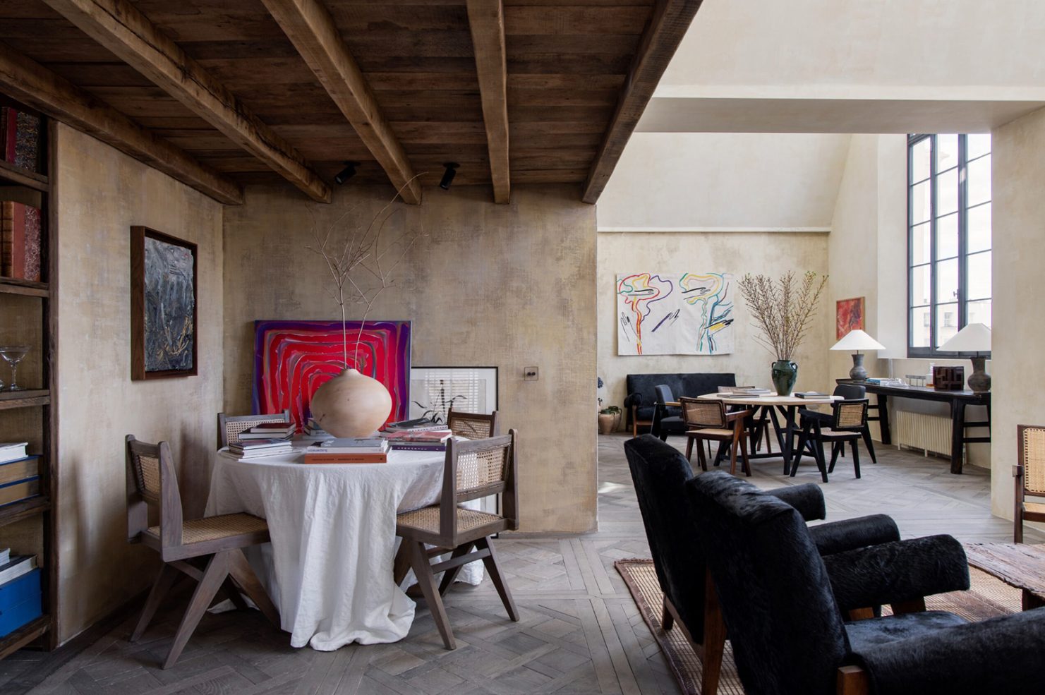 Photo inspiration: Visual Reference: Cathedral Ceilings Give This Notting Hill Apartment A Lift