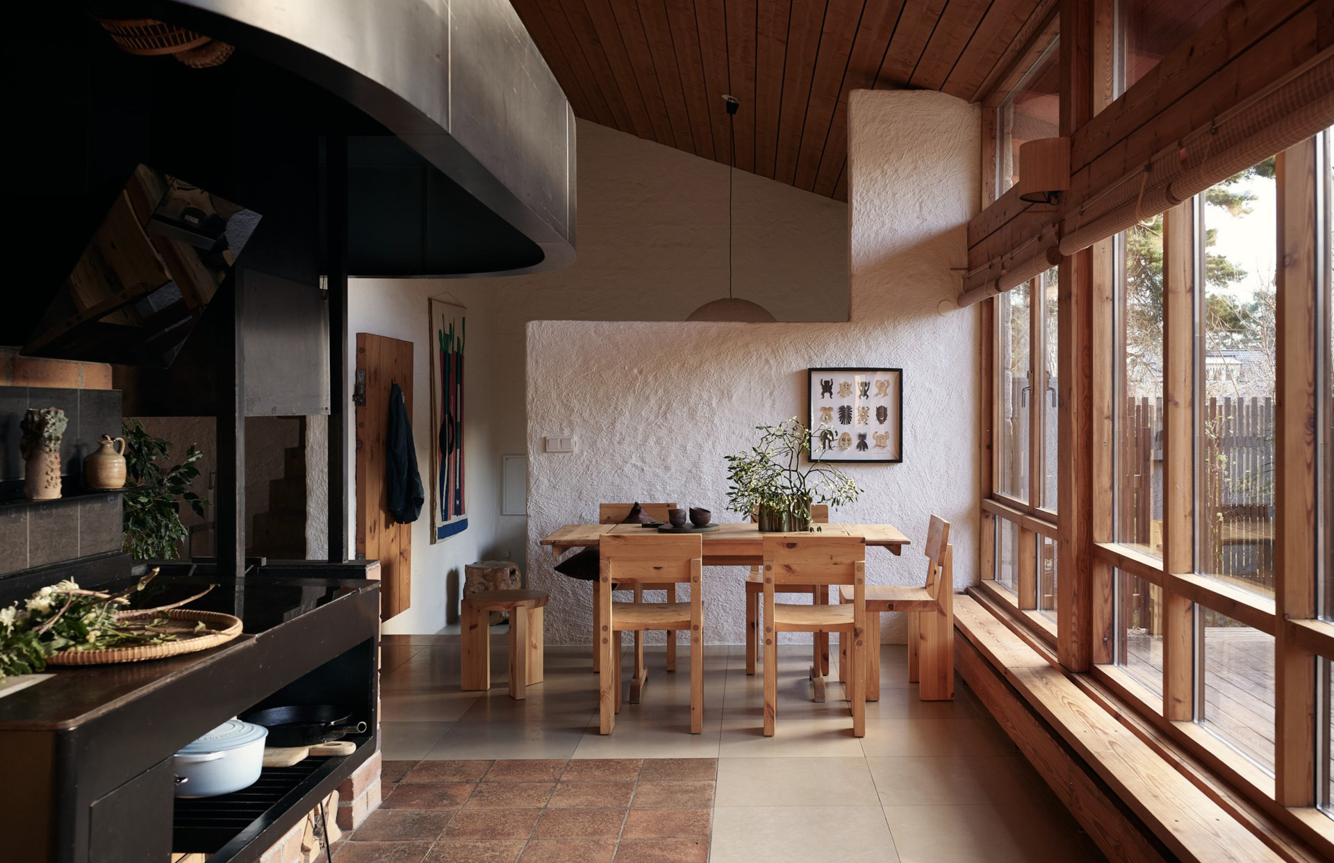 A sculptor’s atelier lists in a Stockholm suburb