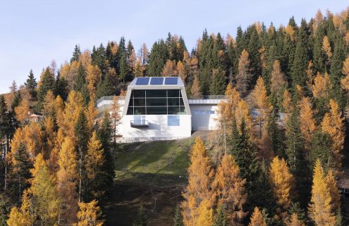 Mountain tourism spreads its wings with this repurposed cable-car station in the Dolomites
