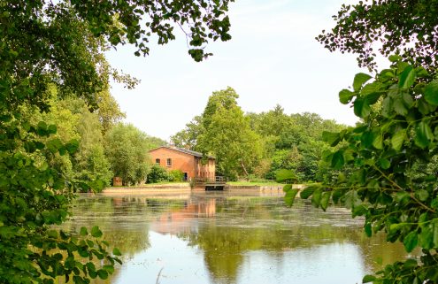 Outside Hamburg, an architect transforms a former watermill