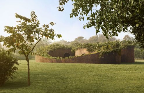 The new ‘Serpentine in Delhi’ is a spiralling vessel for sacred plants