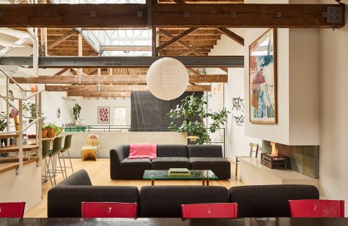 Buy a converted laundrette in Ladbroke Grove with triple-height volumes