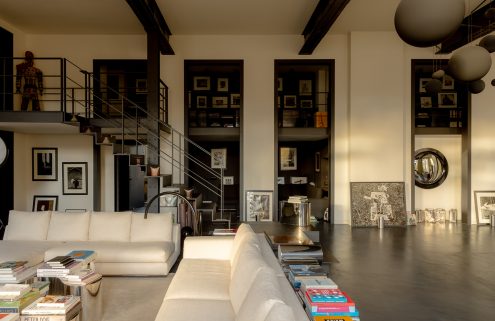 Move your books into this former school, converted by François Catroux