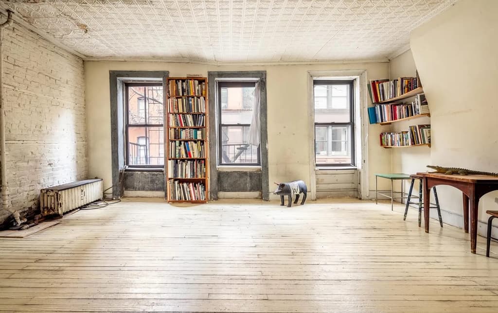 Live like Robert Frank and June Leaf in a Bleecker Street townhouse