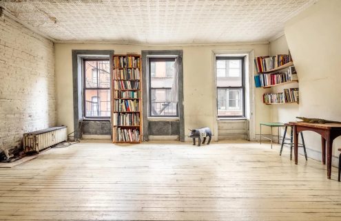 Live like Robert Frank and June Leaf in a Bleecker Street townhouse