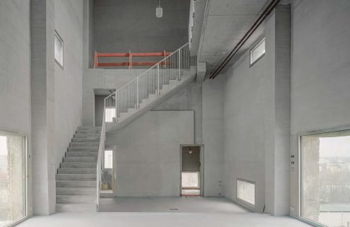 Arno Brandlhuber adapted this brutalist tower for the live-work market