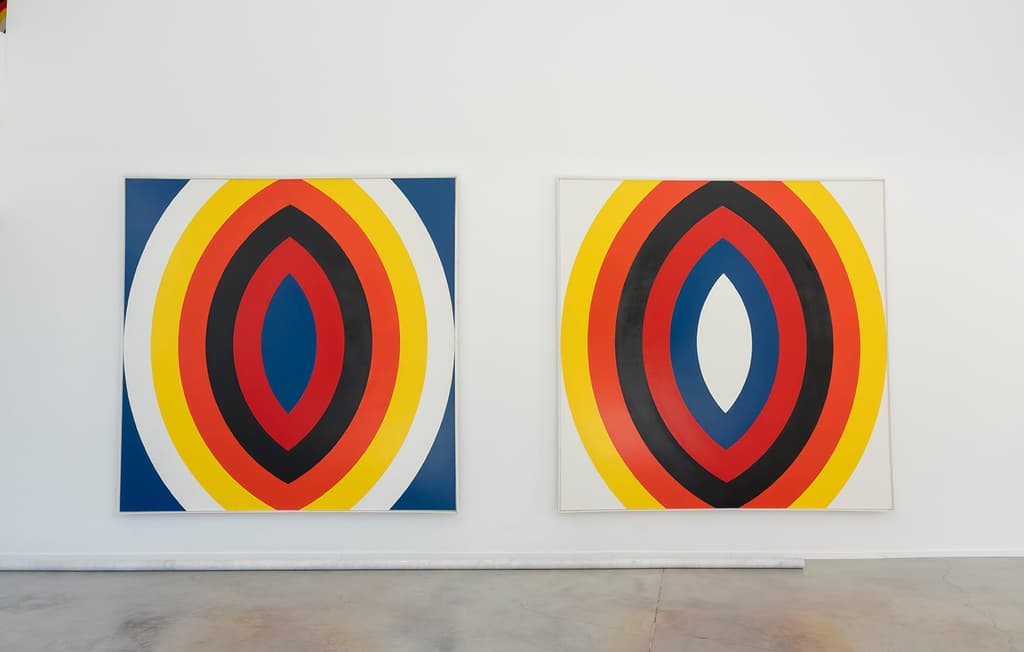 Two artists, a generation apart, test the limits of abstract minimalism