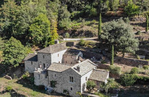 This secluded stone cottage in rural France is for sale