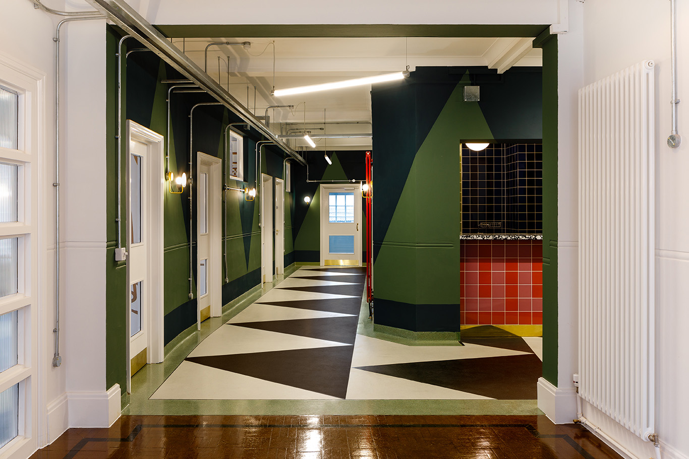Northampton artists create an exuberant cultural quarter from a derelict office