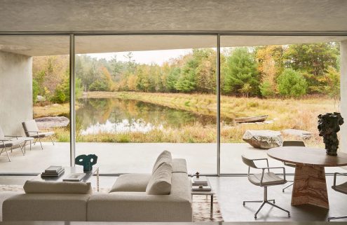 Vipp has launched a new sculptural guesthouse, designed by Johnston Marklee