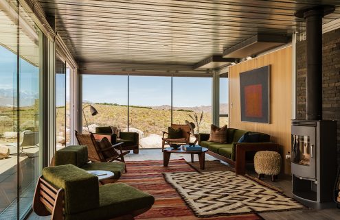 This off-grid prefab bungalow is a modern classic