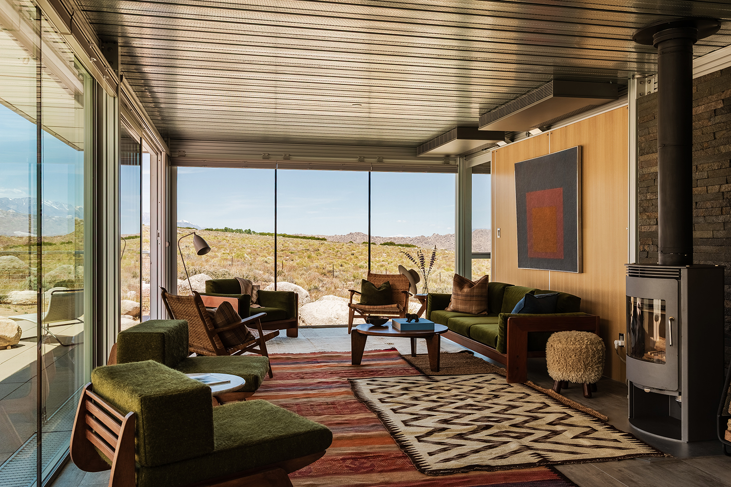 This off-grid prefab bungalow is a modern classic