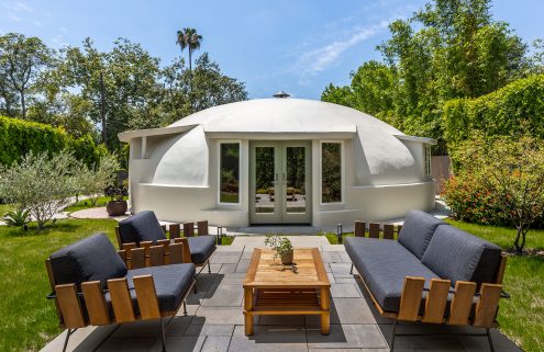 Live inside Wallace Neff’s Shell House, an affordable California showpiece
