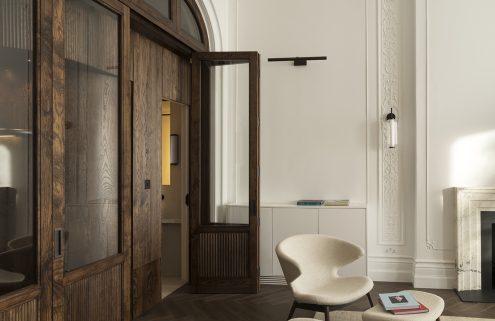 Pod bless this London interior, a domestic version of the office capsule concept