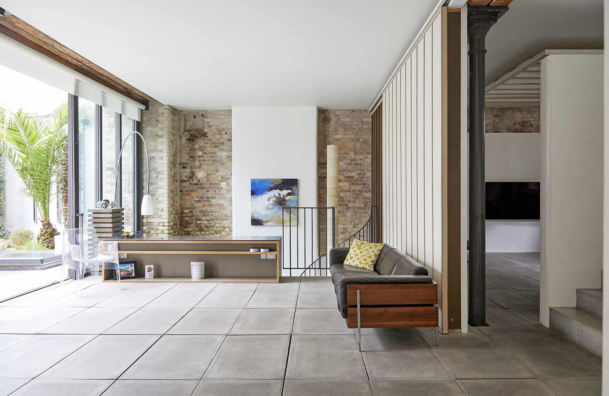Live in a London loft used for TV location shoots