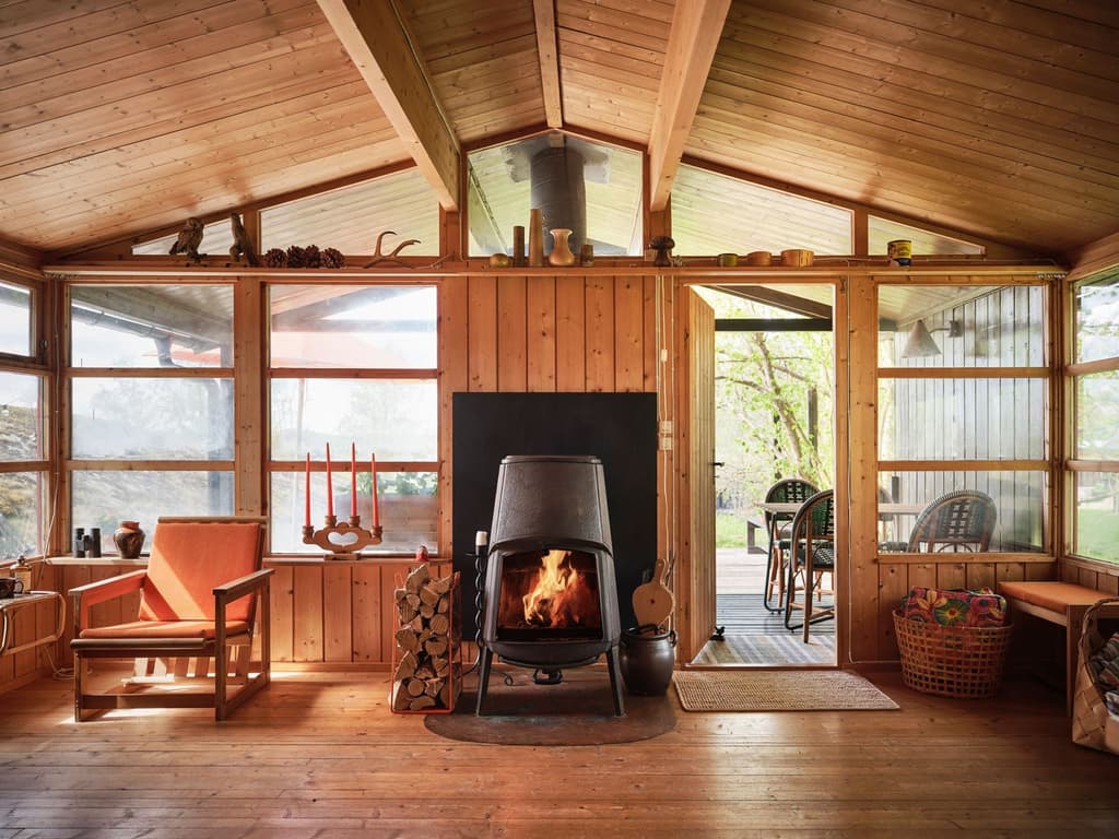 Outside Stockholm, a timber cabin asks $260,000