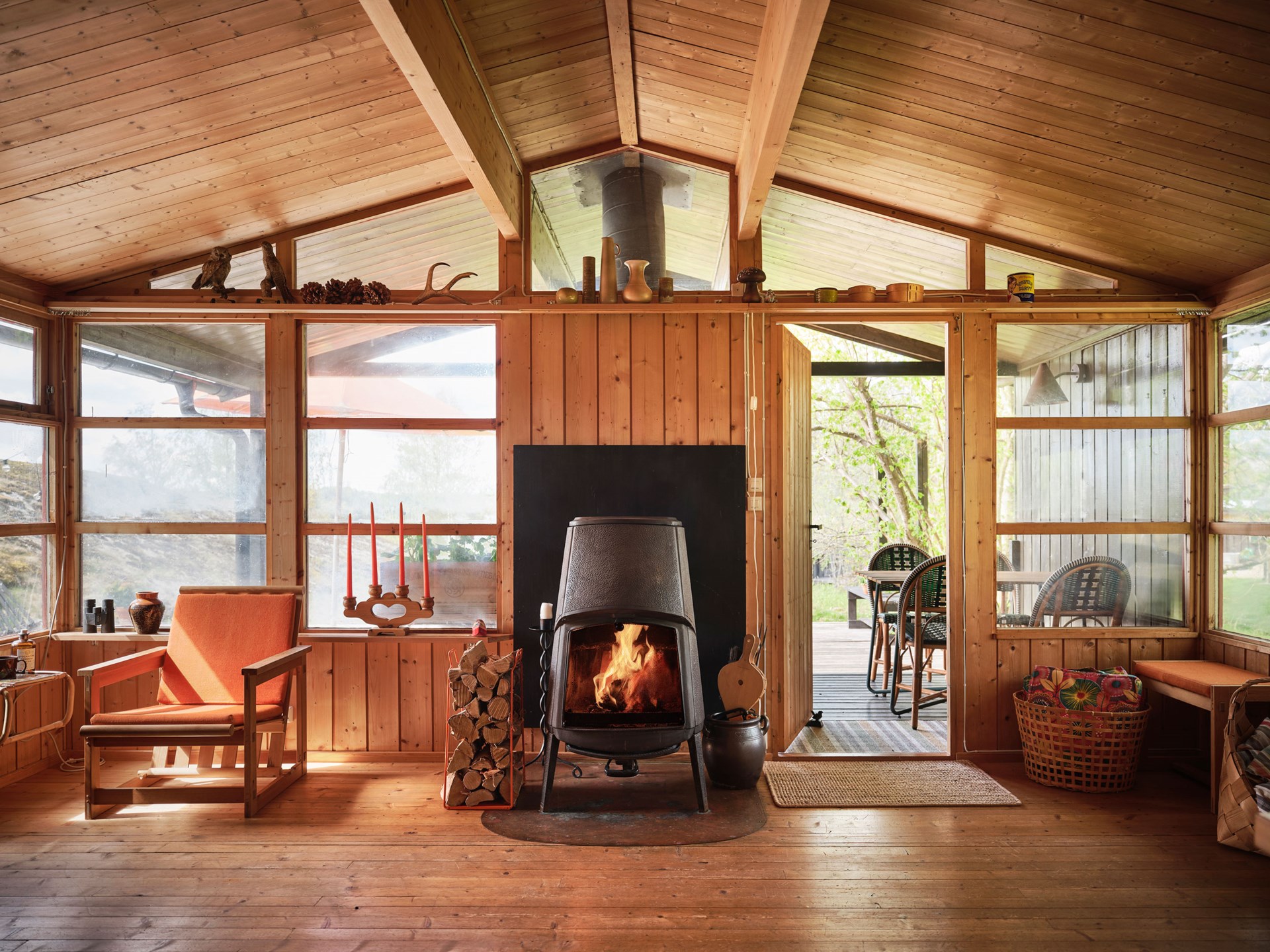 Outside Stockholm, a timber cabin asks $260,000