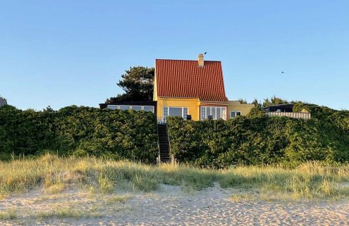 A 1914 beach house on Denmark’s north coast is fielding offers