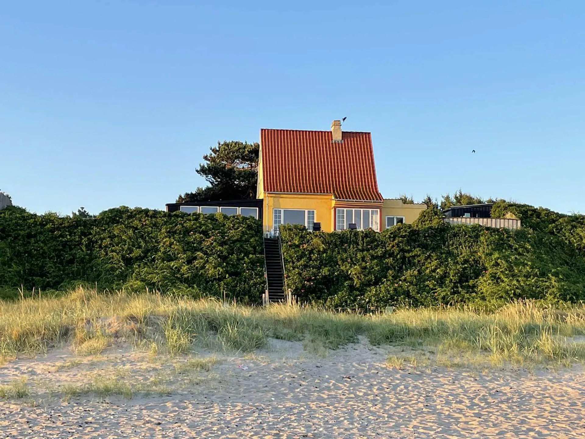 A 1914 beach house on Denmark’s north coast is fielding offers