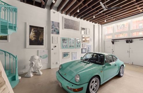 Daniel Arsham’s SoHo firehouse is on the market for $8.995 million