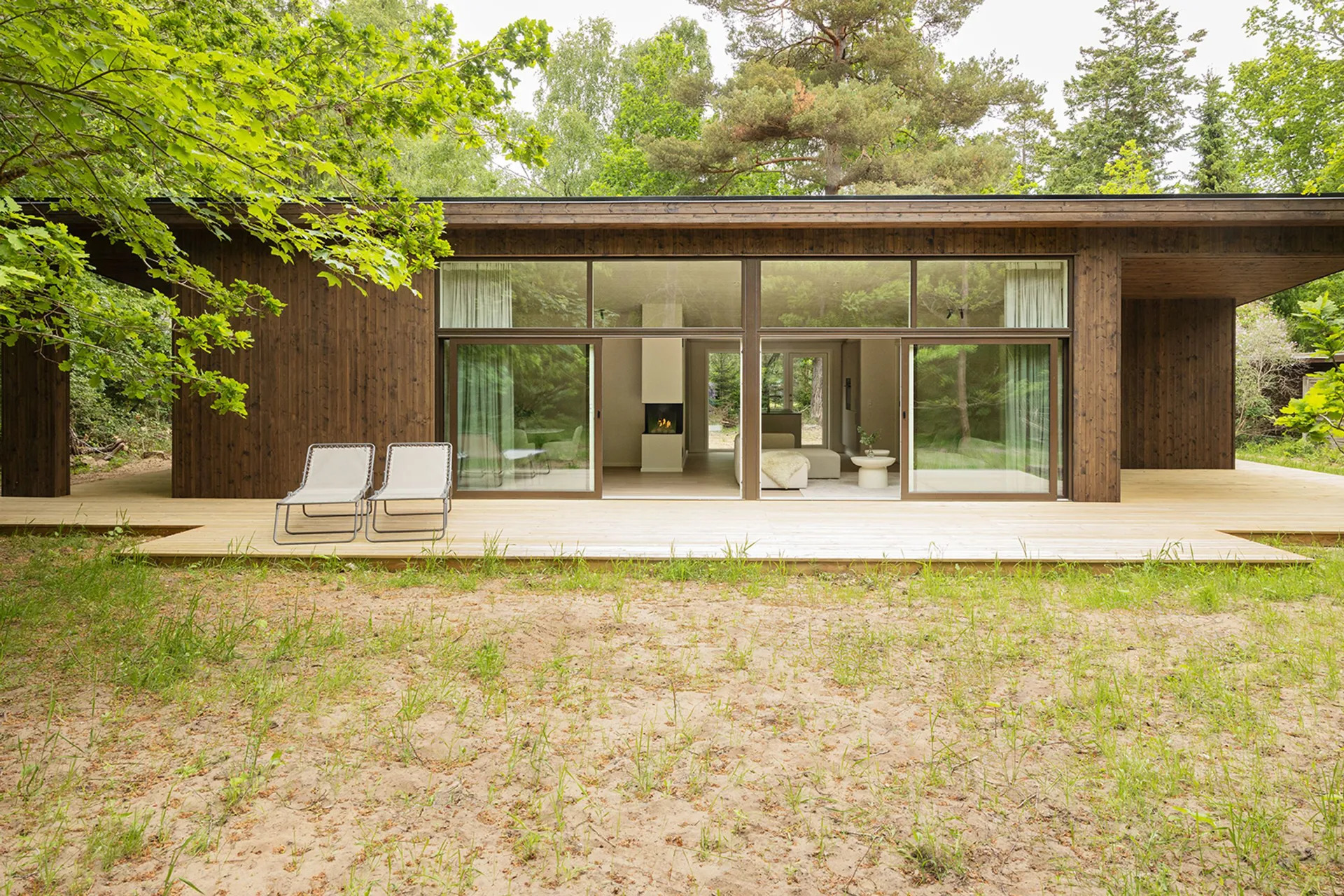 Behold this timber holiday house near Denmark’s largest lake
