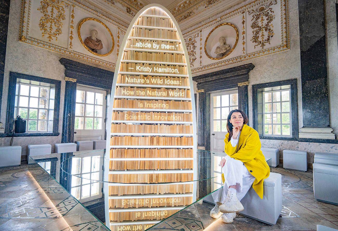 Renowned for her hi-tech fantasies, Es Devlin wants to wow you with a book