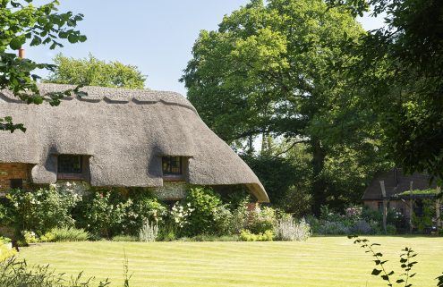 Sienna Miller’s thatched cottage in Buckinghamshire is waiting for a buyer