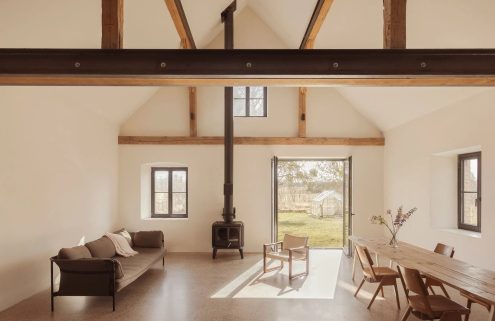 See inside this converted stable north of Berlin