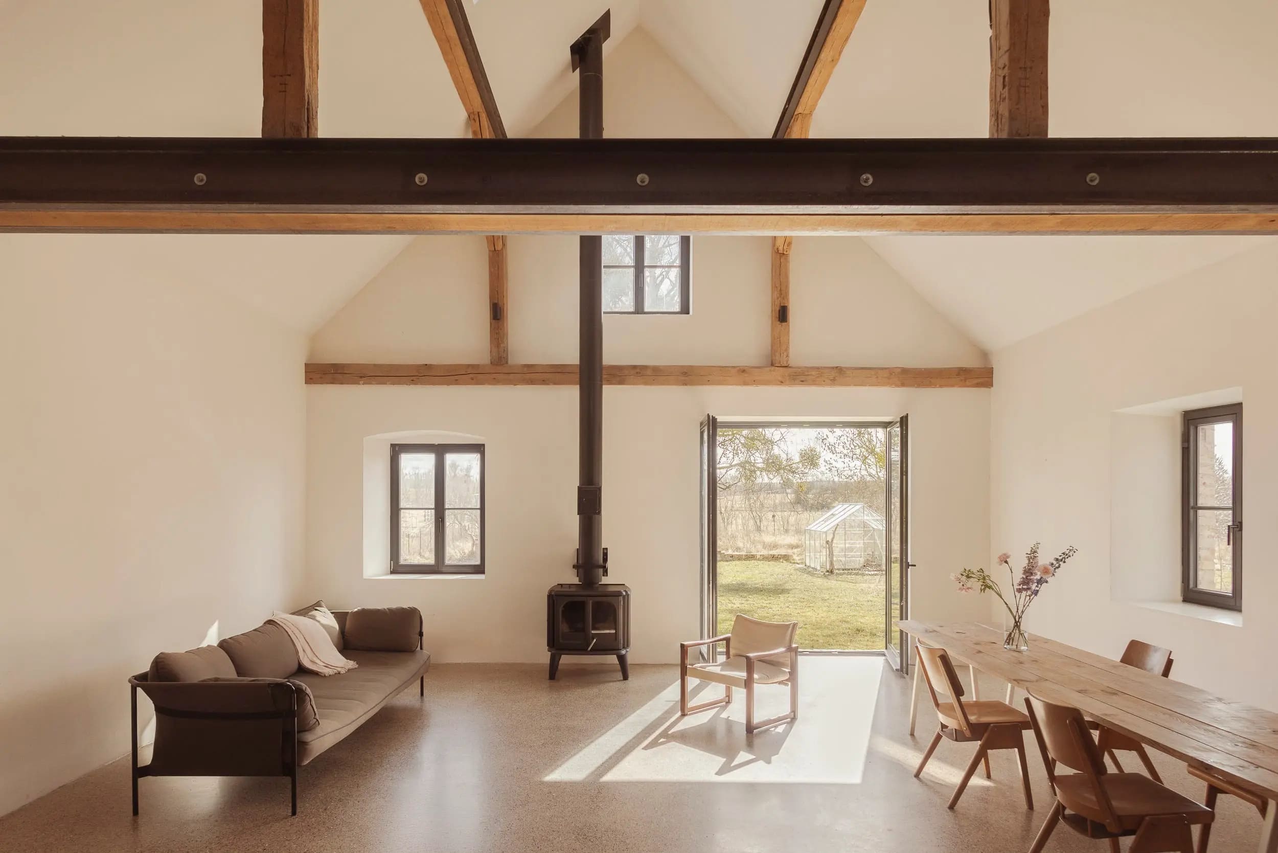 See inside this converted stable north of Berlin