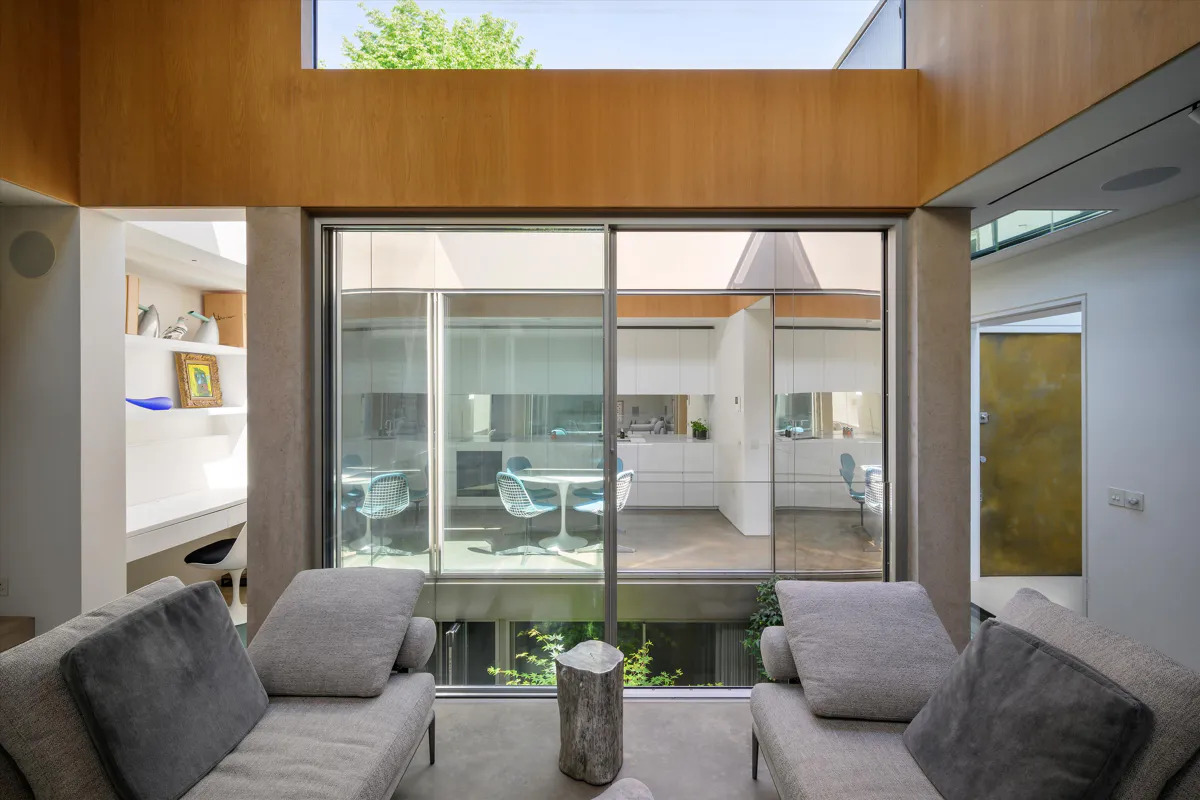 Hide away in this architect-designed Notting Hill lane house
