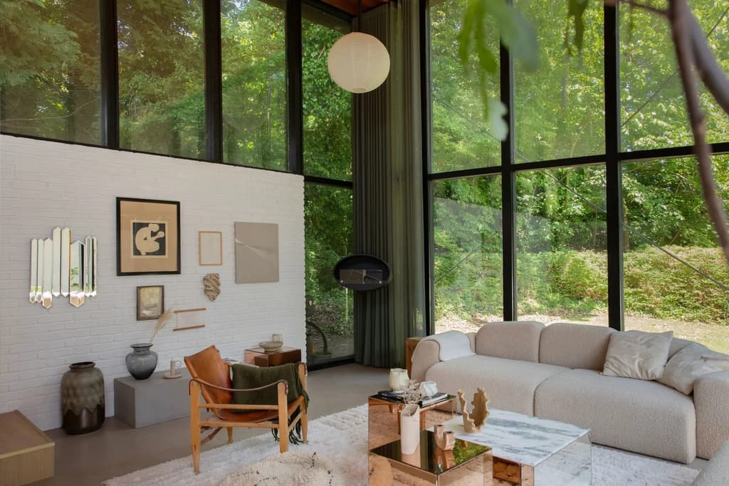 Ole Helweg was the architect of this vintage home in Denmark