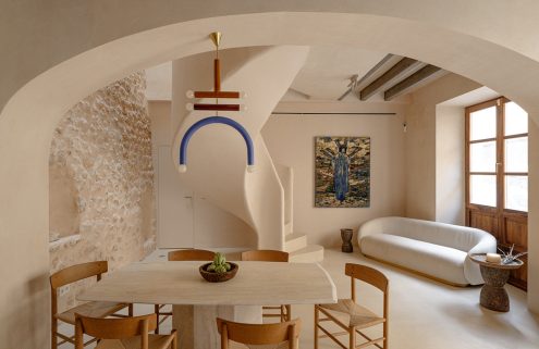 Casa Gigi is a Mallorcan townhouse restored with natural materials