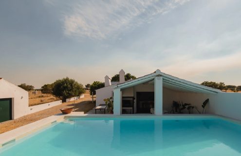 Explore a restored farmhouse near Evora, in Alentejo
