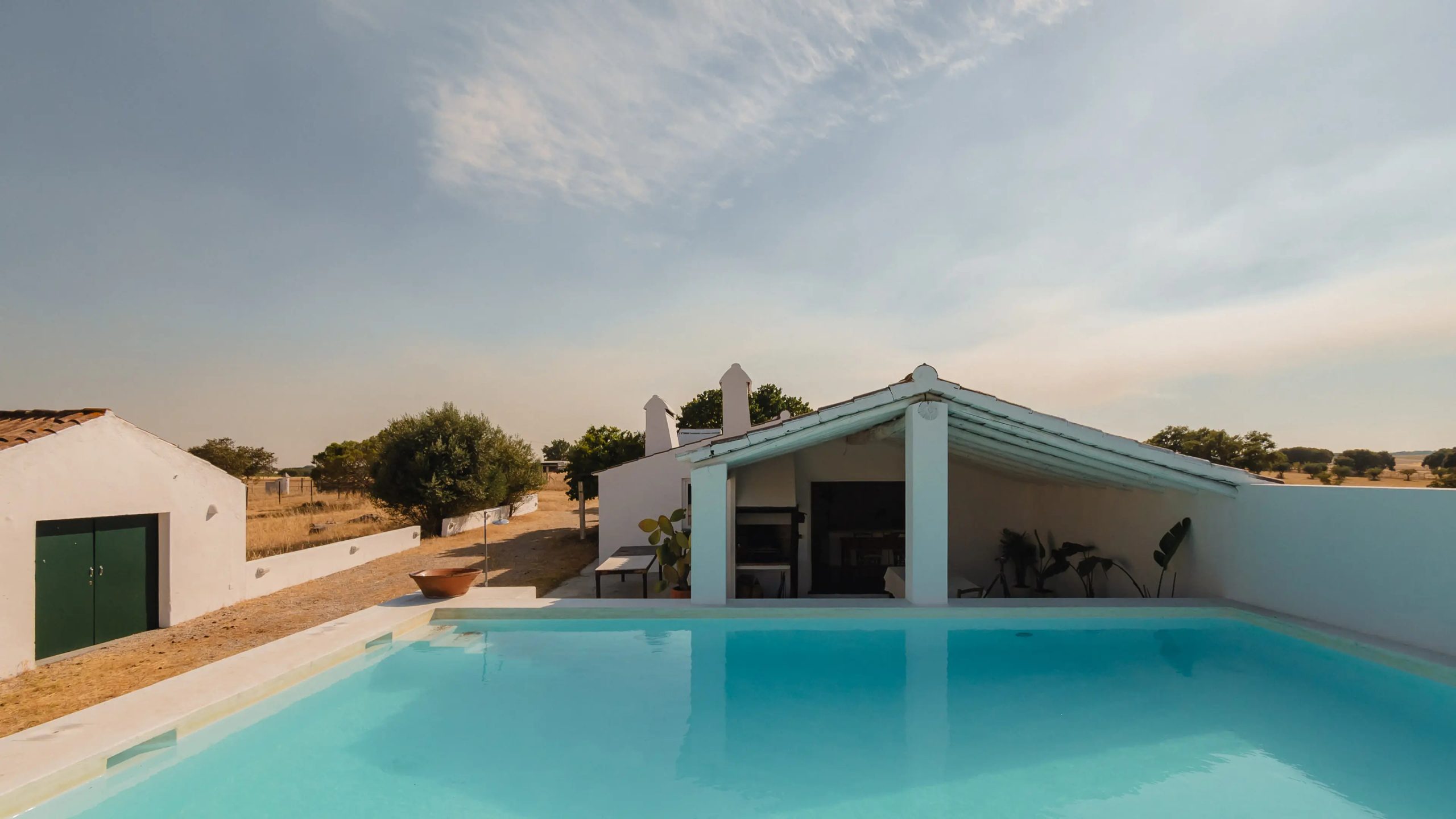 Explore a restored farmhouse near Evora, in Alentejo