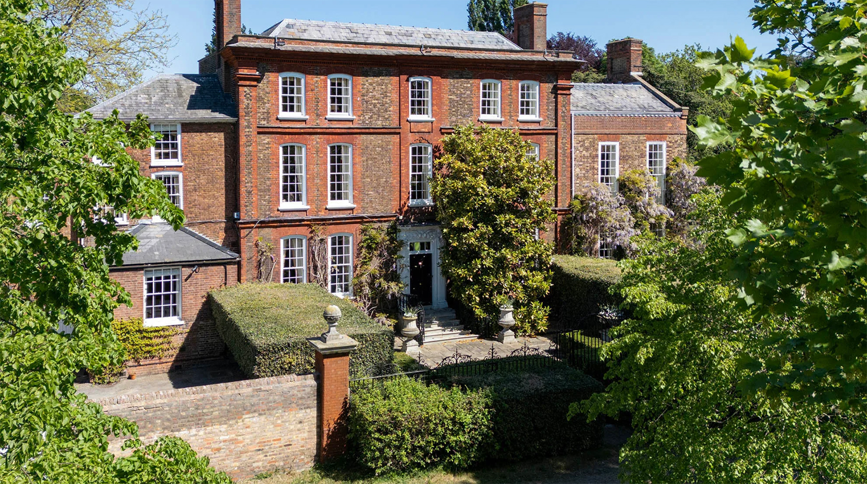 End of an era: Annabel Goldsmith’s London home is up for sale