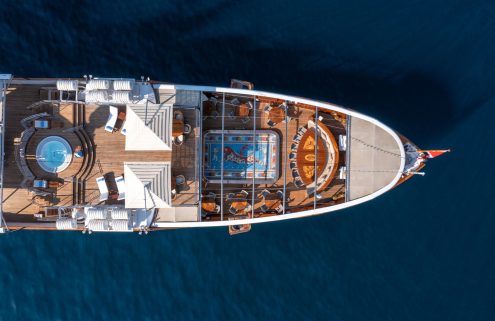 Sex, scandal, combat, Liz Taylor: this superyacht has seen it all