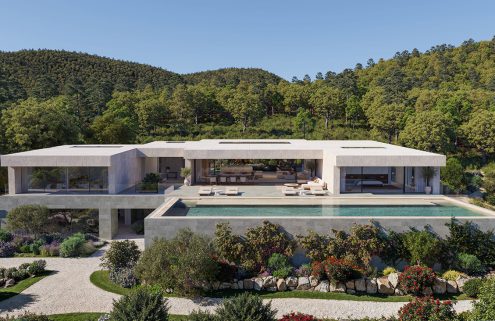 An Ibiza estate nabbed John Pawson and David Chipperfield to design three private villas